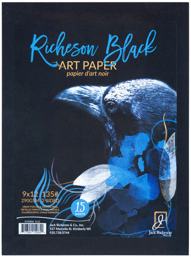Richeson Black Art Paper