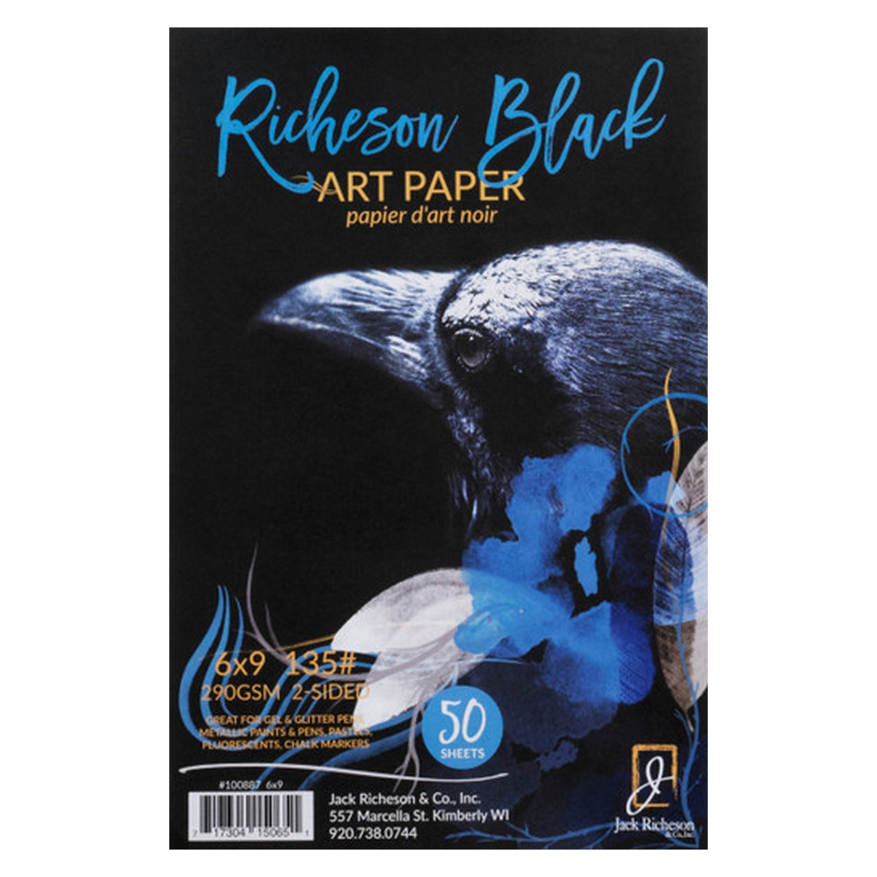 Richeson Black Art Paper