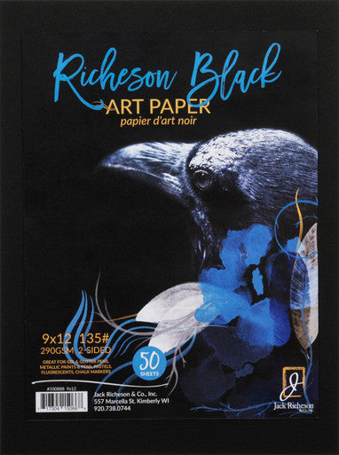 Richeson Black Art Paper