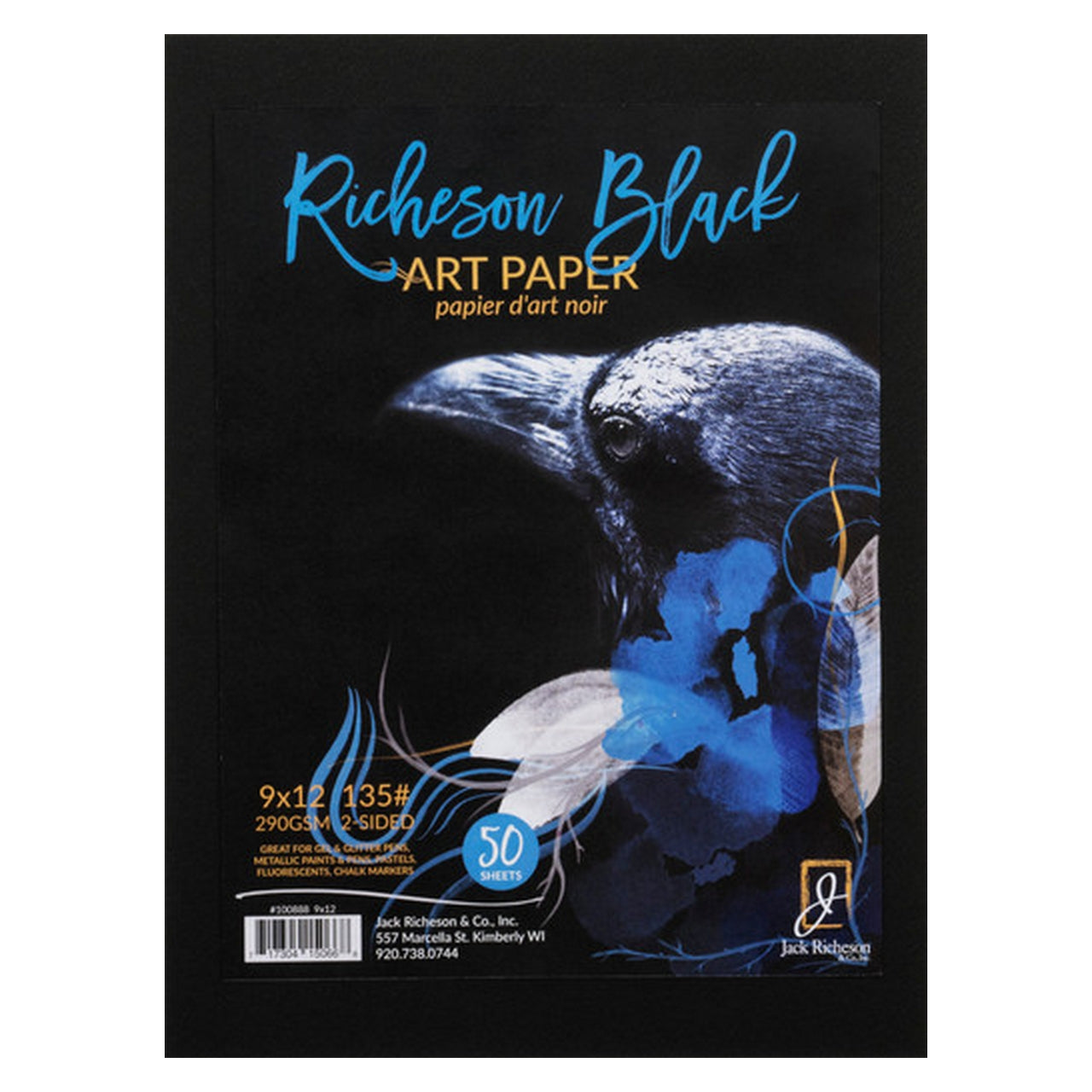 Richeson Black Art Paper