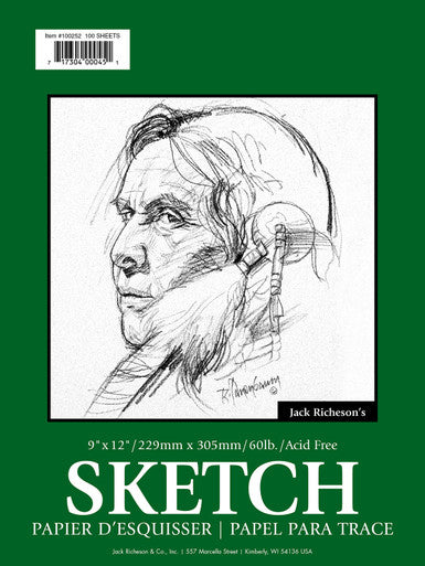 Drawing Pads 60#, Side Spiral Bound