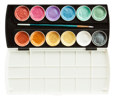 Collegiate Semi-Moist Watercolor Sets