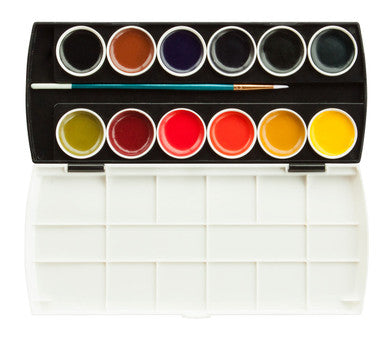 Collegiate Semi-Moist Watercolor Sets