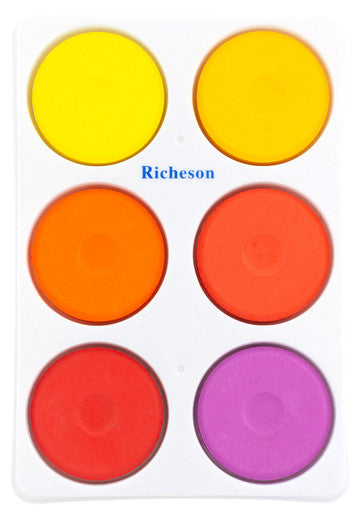 Large Tempera Sets - Warm Tempera Colors