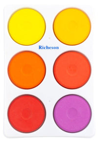 Large Tempera Sets - Warm Tempera Colors