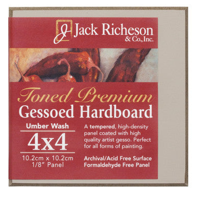 Gessoed 1/8" Tempered Hardboard Panels