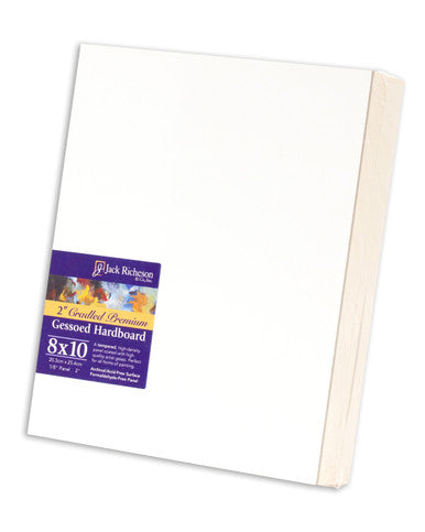 Cradled Gessoed Tempered Hardboard