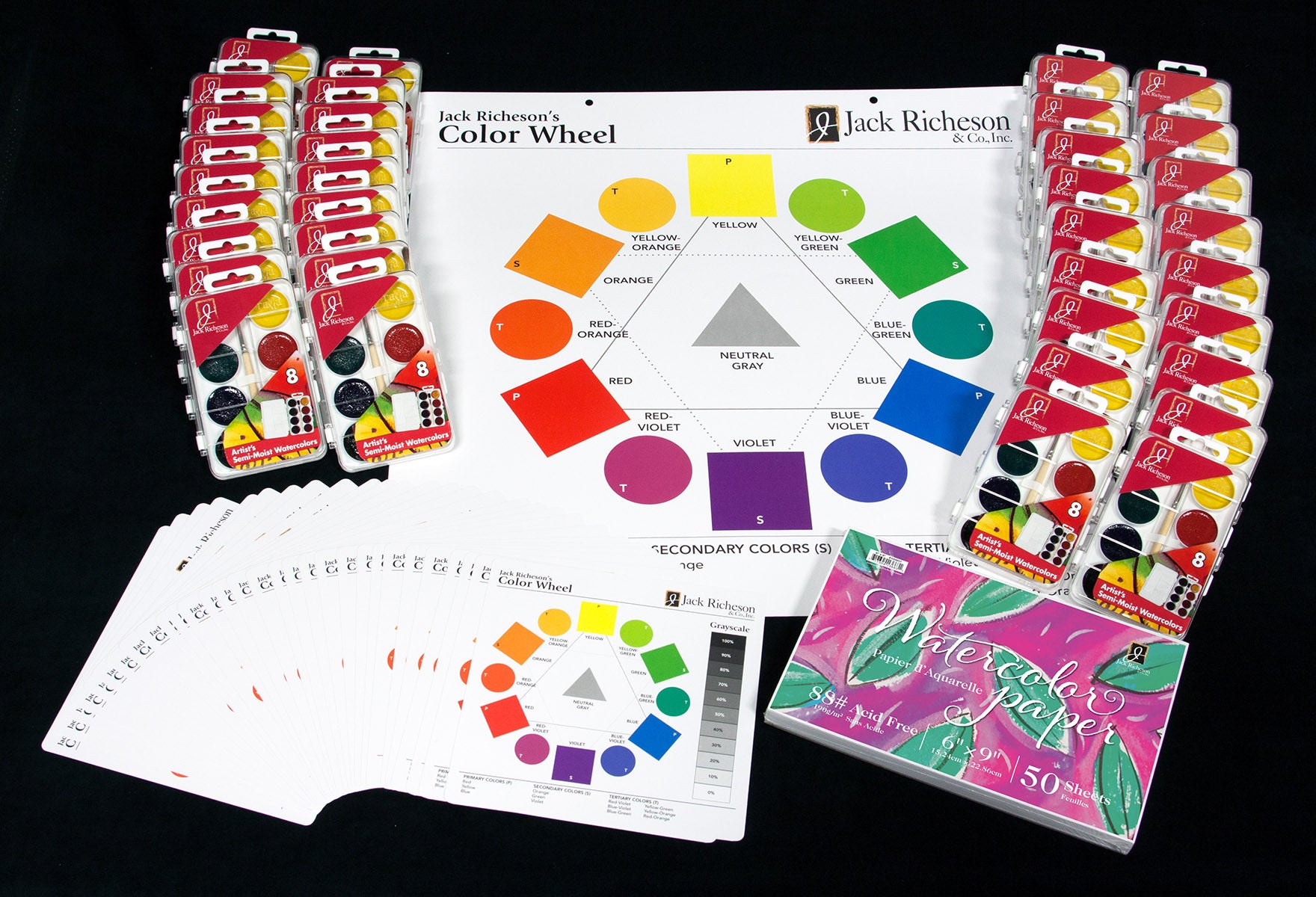 36 Set Watercolor Class Pack