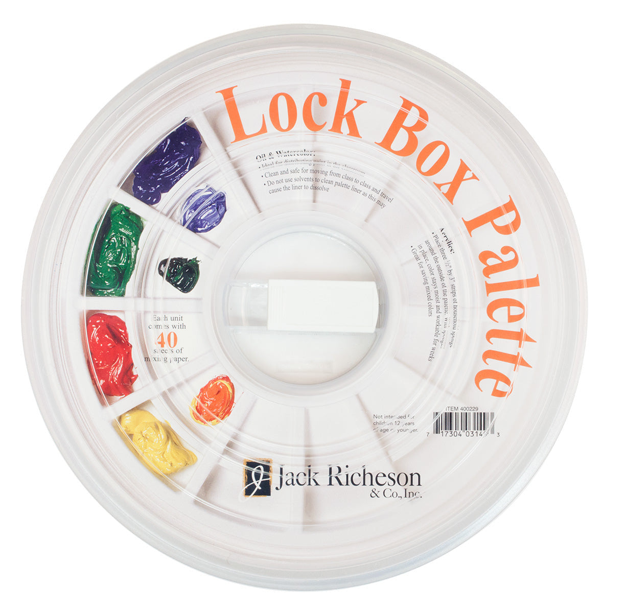 Lock Box Palette and Trays
