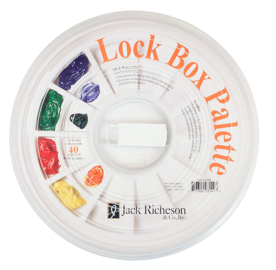 Lock Box Palette and Trays