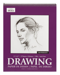 Drawing Pads 75#, Top Spiral Bound