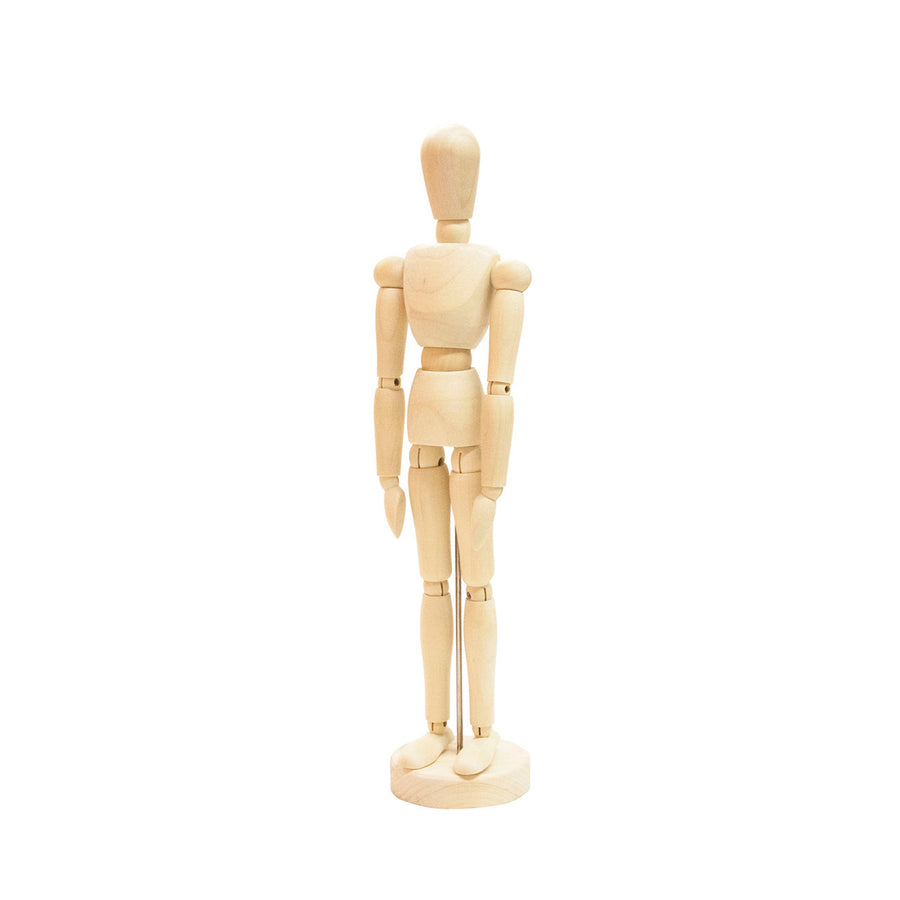 10" Wooden Male Manikin