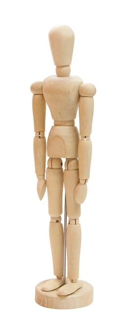 12" Wooden Female Manikin