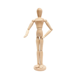 16" Wooden Male Manikin