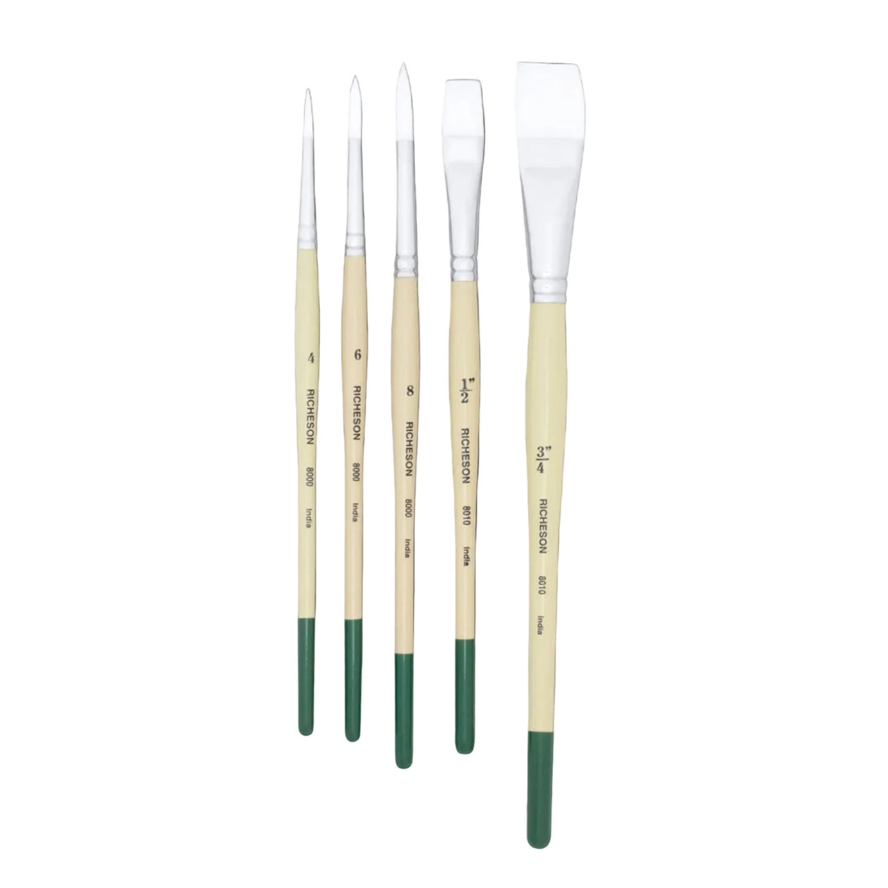 Synthetic Watercolor Brushes - 8000 Series Set/5