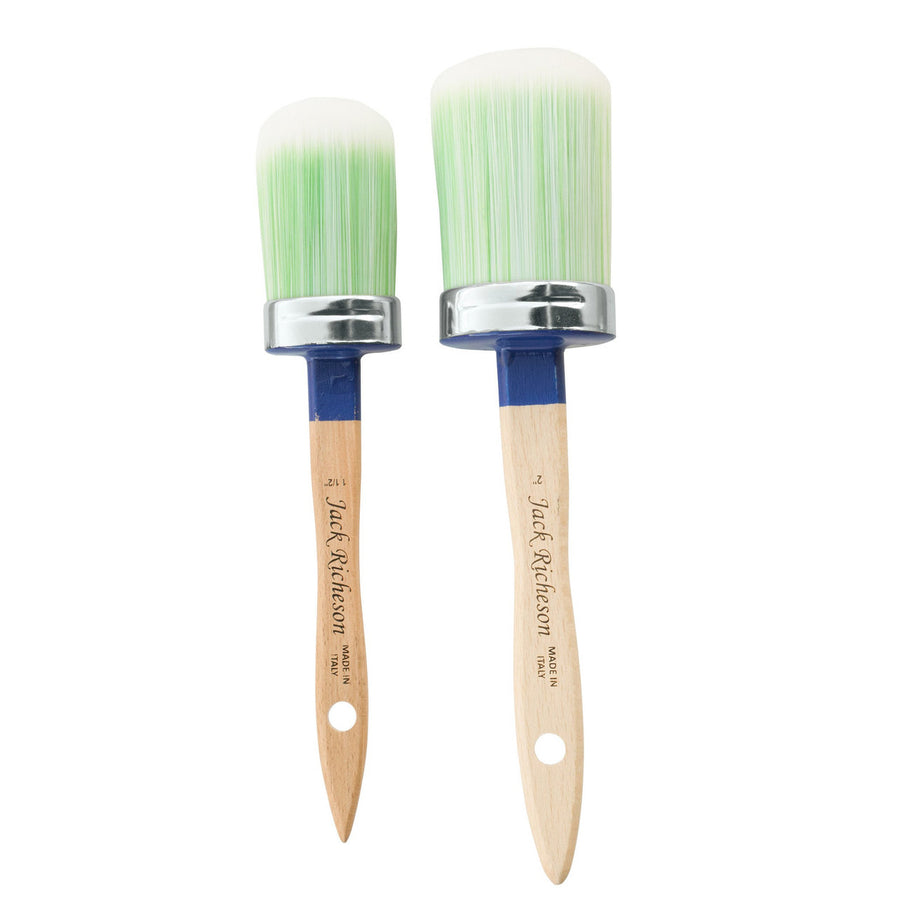 Synthetic Oval Fresco Brushes