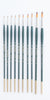 Orange Synthetic Oil & Acrylic Brushes