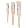 White Bristle Stencil Brushes