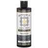 Retique It Liquid Wood Wood'n Stain in 8 oz Classic Black, showcasing the dark stain being applied to wood surface.