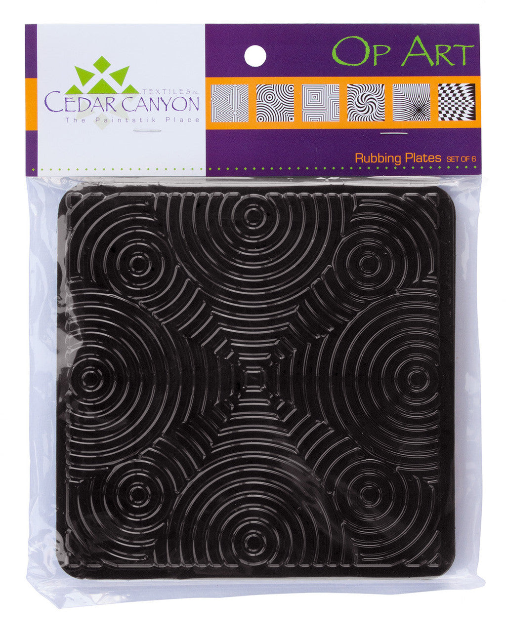 Rubbing Plates Set/6