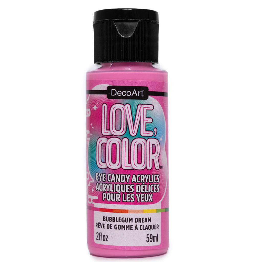 Love, Color Eye Candy Acrylics - DecoArt