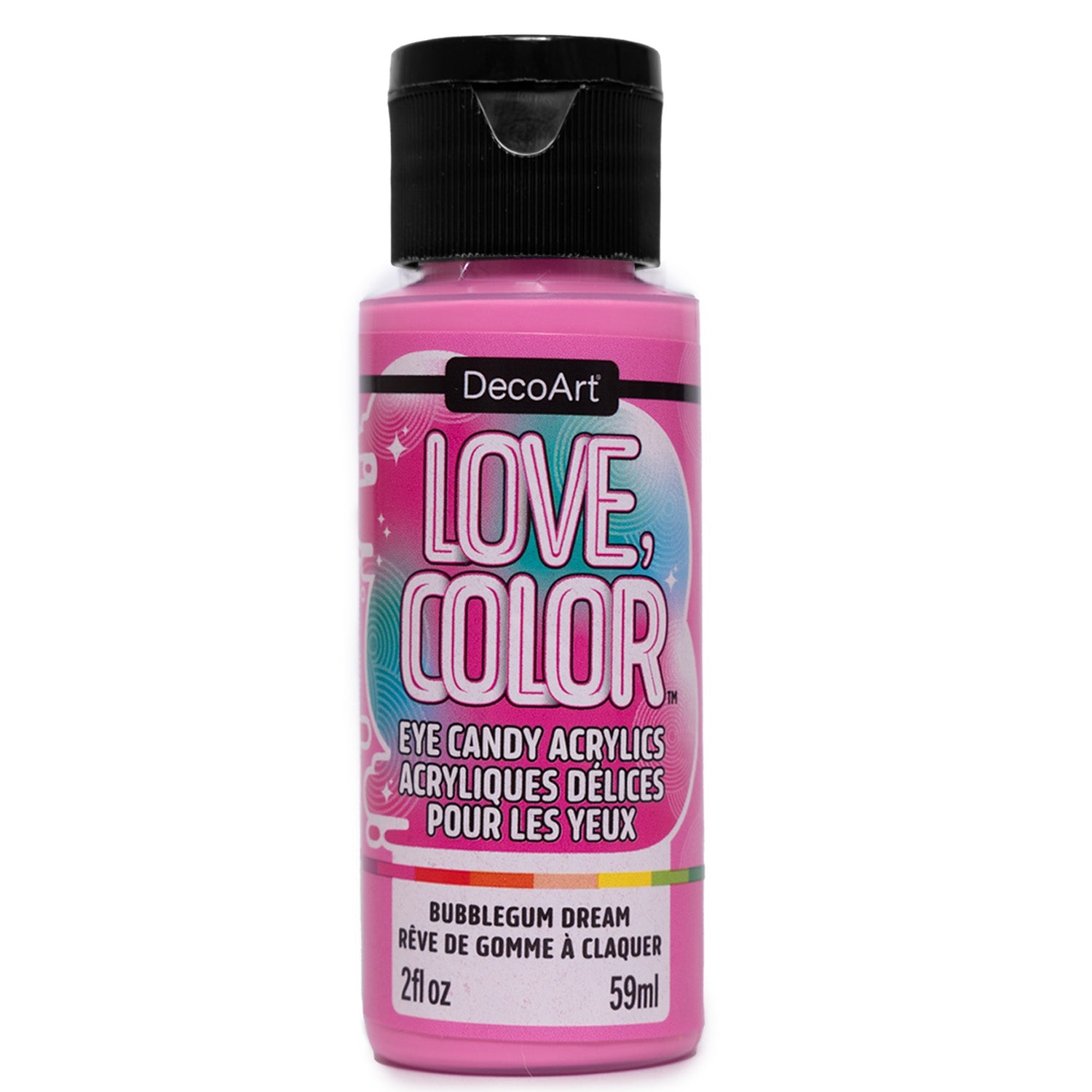 Love, Color Eye Candy Acrylics - DecoArt