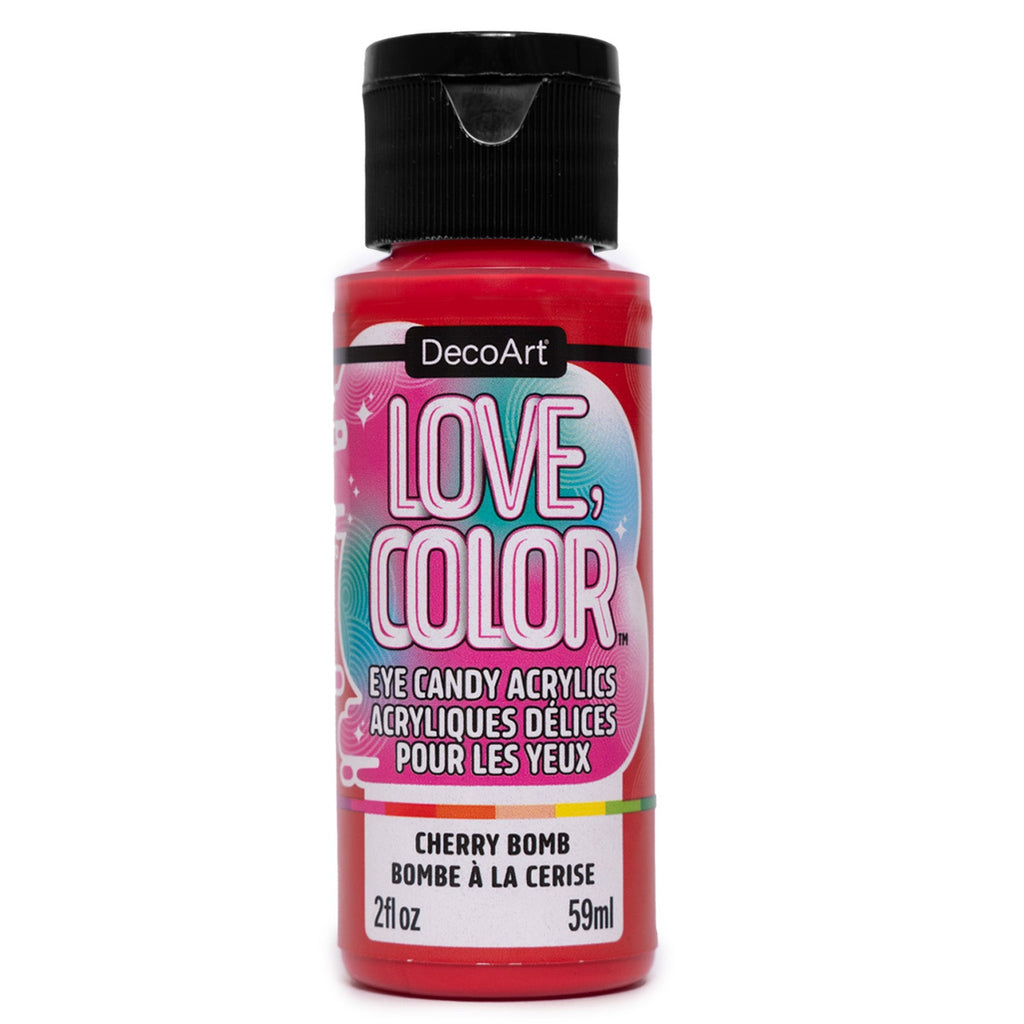 Love, Color Eye Candy Acrylics - DecoArt