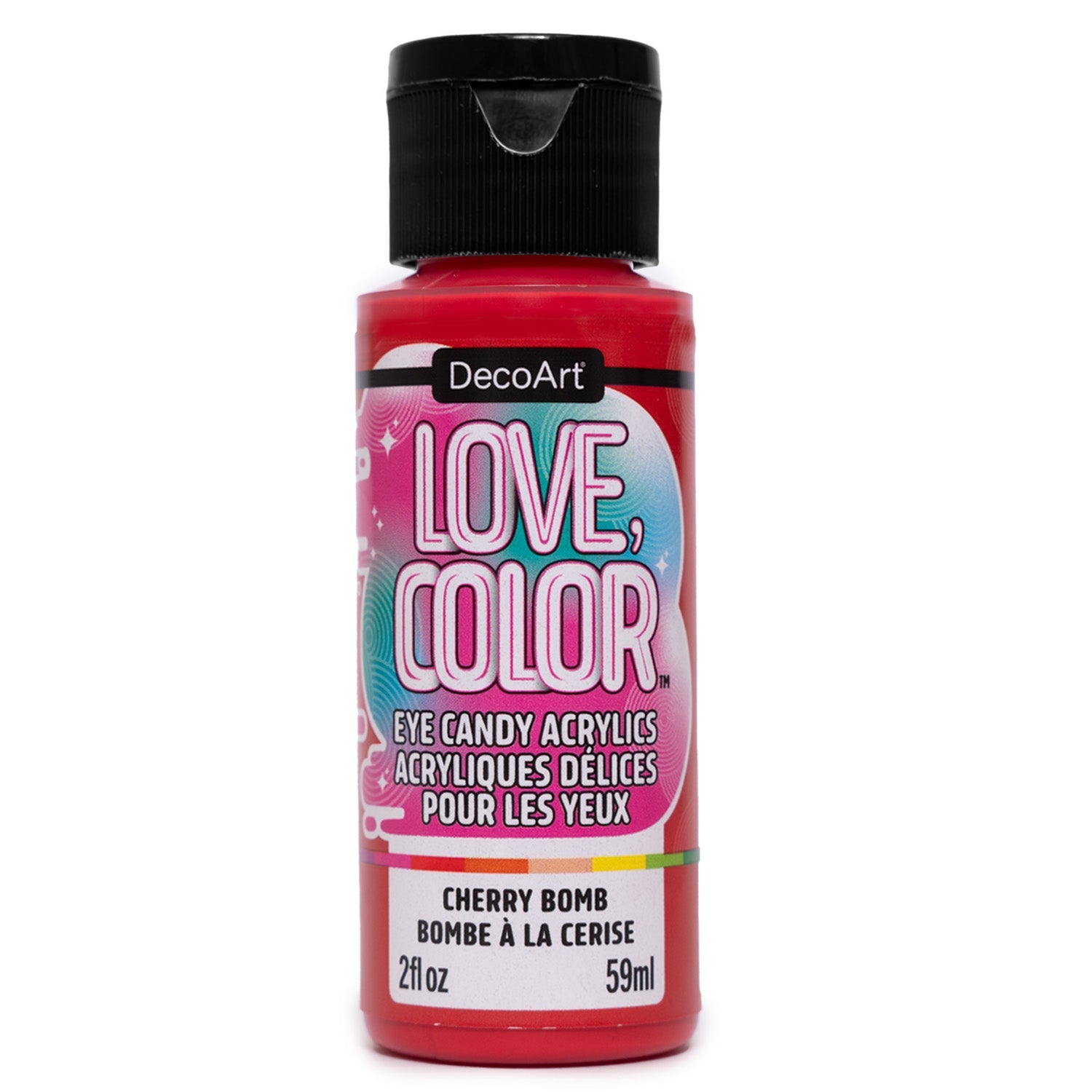 Love, Color Eye Candy Acrylics - DecoArt