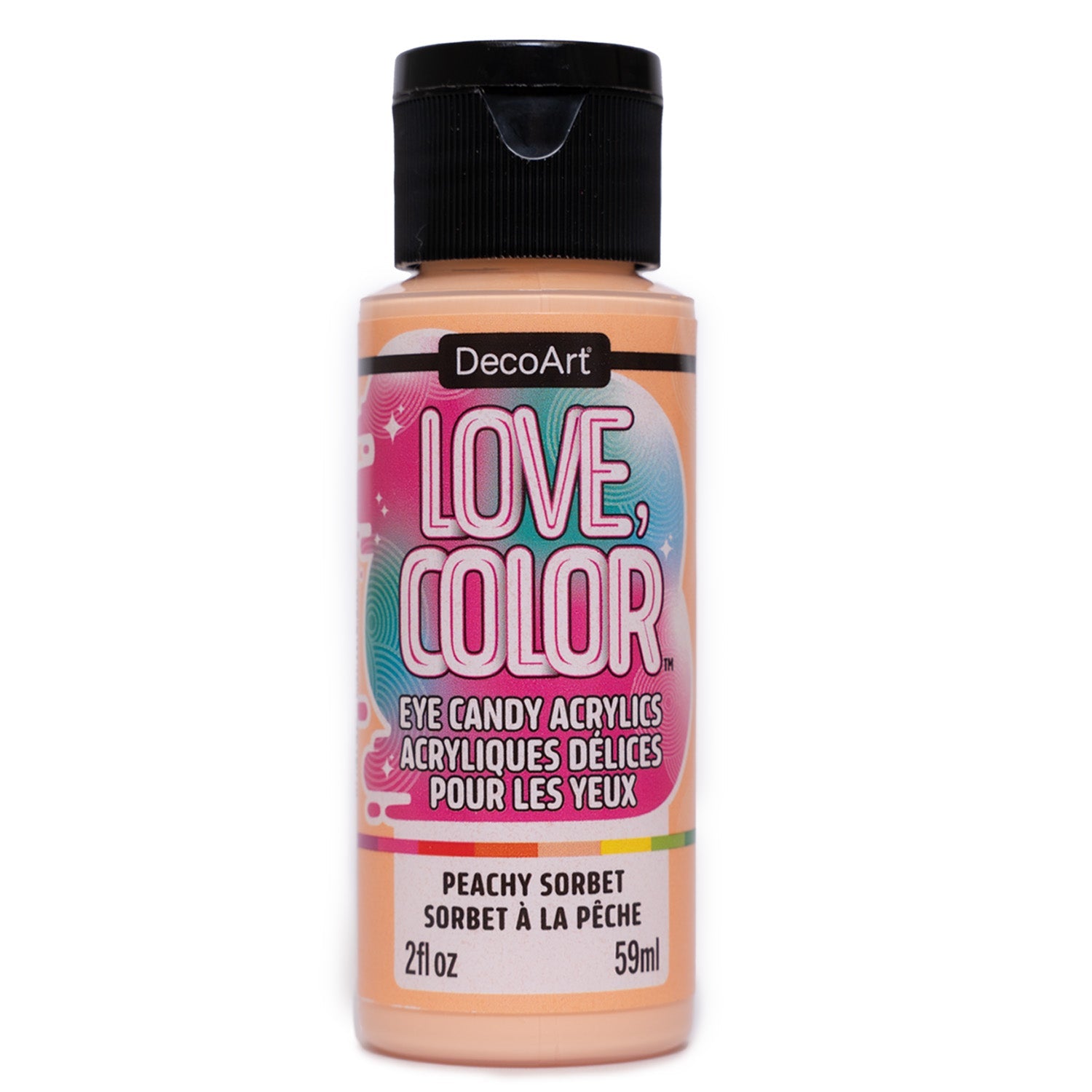 Love, Color Eye Candy Acrylics - DecoArt
