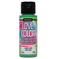 Love, Color Eye Candy Acrylics - DecoArt