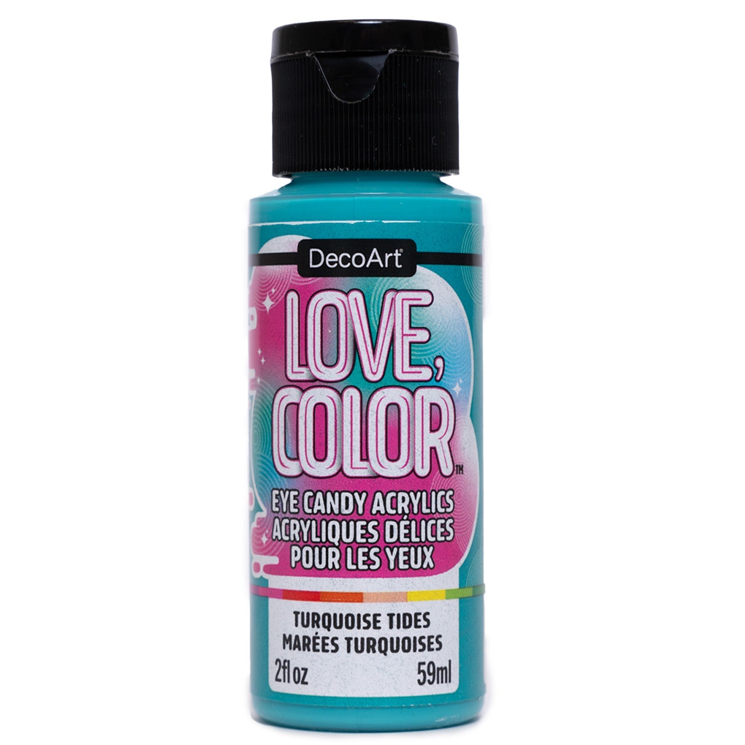 Love, Color Eye Candy Acrylics - DecoArt