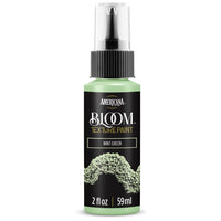 DecoArt Bloom Texture Paints in Mint Green with a textured, floral-inspired surface for creative craft projects.