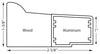 Aluminum Heavy Duty Stretcher Bars 73" - 160"