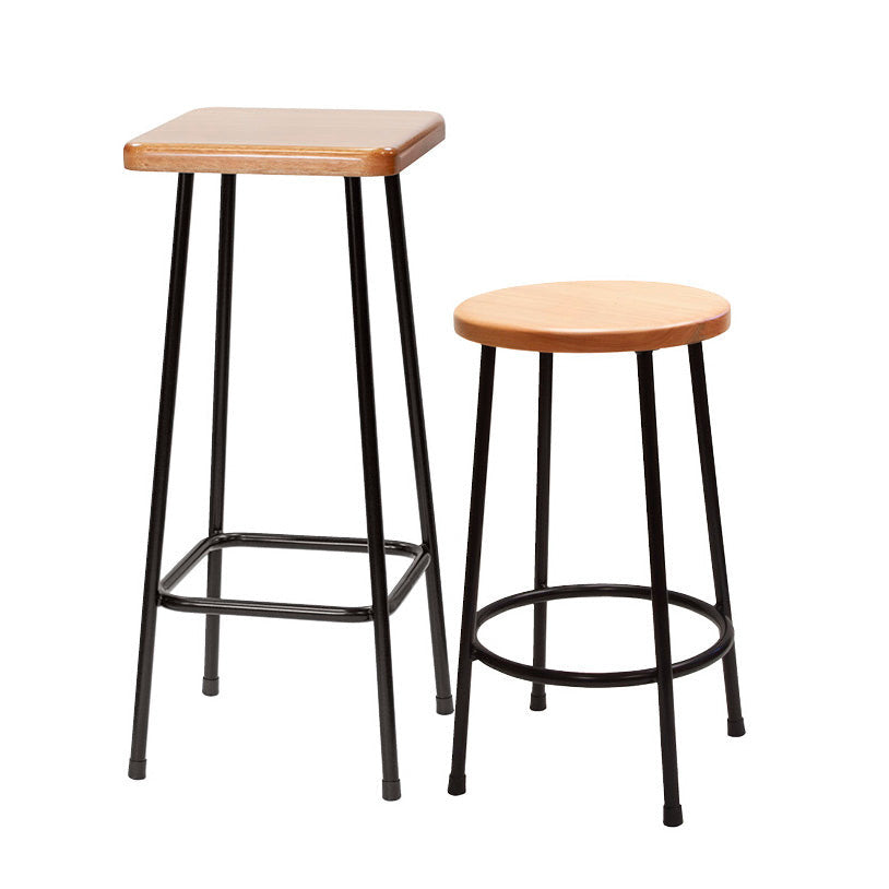 Lyptus & Steel Stools