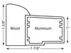 Aluminum Pro Stretcher Bars 11" - 72"