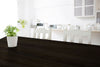 Retique It Liquid Wood Wood'n Stain in Classic Black applied to a wooden tabletop, showcasing smooth, even stain coverage.