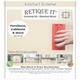Retique It Universal Liquid Wood Kit in bleached wood finish, showing the front of the box with application tools and product details.