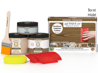 Retique It Wood'n Kit in Barn Wood finish, a multi-purpose wood finishing kit with box for easy application.