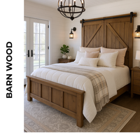 Retique It Multi-purpose Wood'n Kit in Barn Wood finish with sample wood textures and finish options for furniture and decor projects.