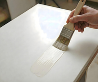Universal Liquid Wood Kit by Retique It applied to MDF, showcasing bleached wood finish and smooth application.