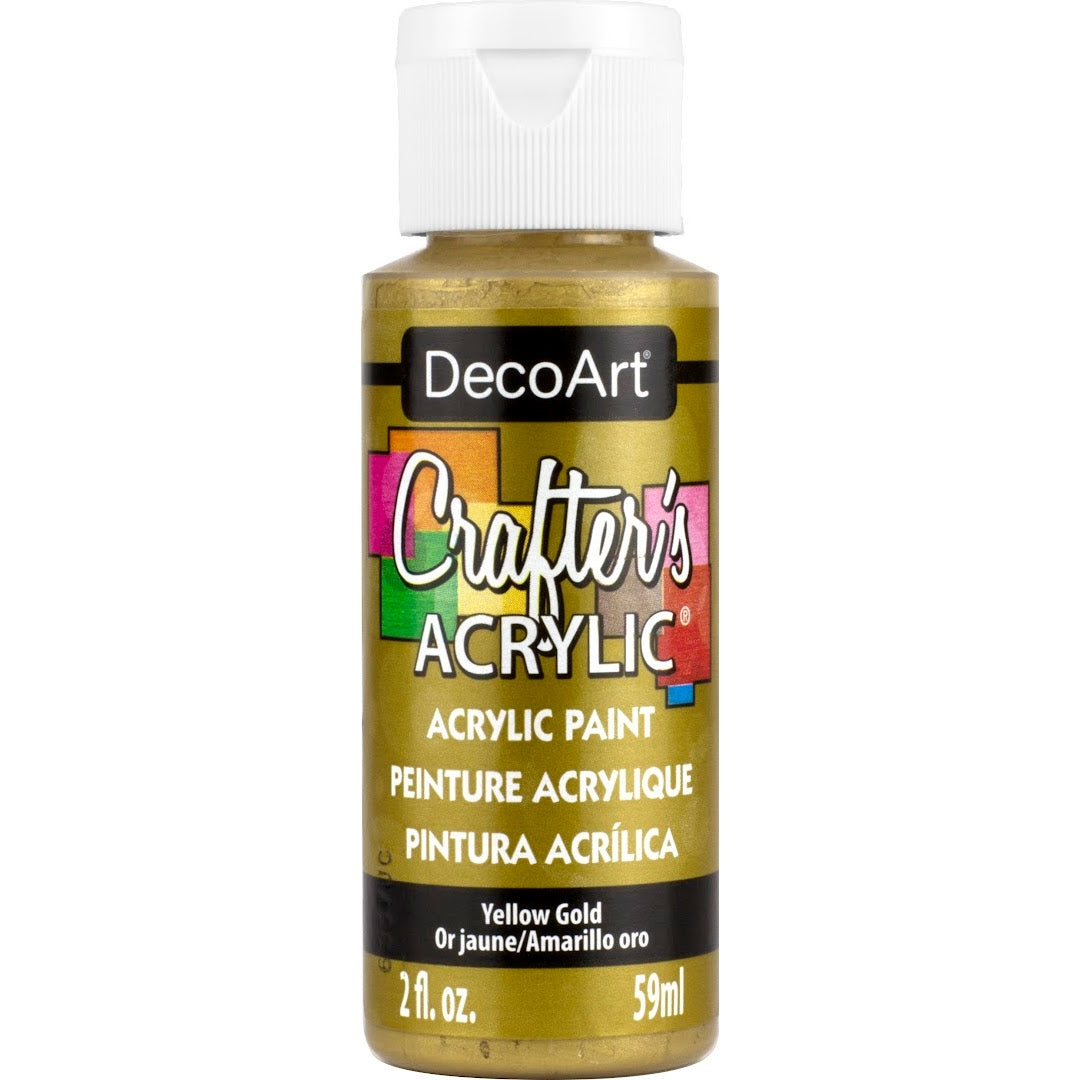 Crafter's Acrylic Metallics - DecoArt
