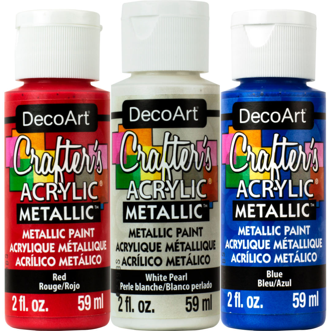 Crafter's Acrylic Metallics - DecoArt