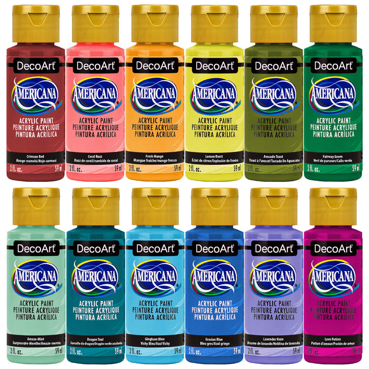 New Americana Acrylics - DecoArt