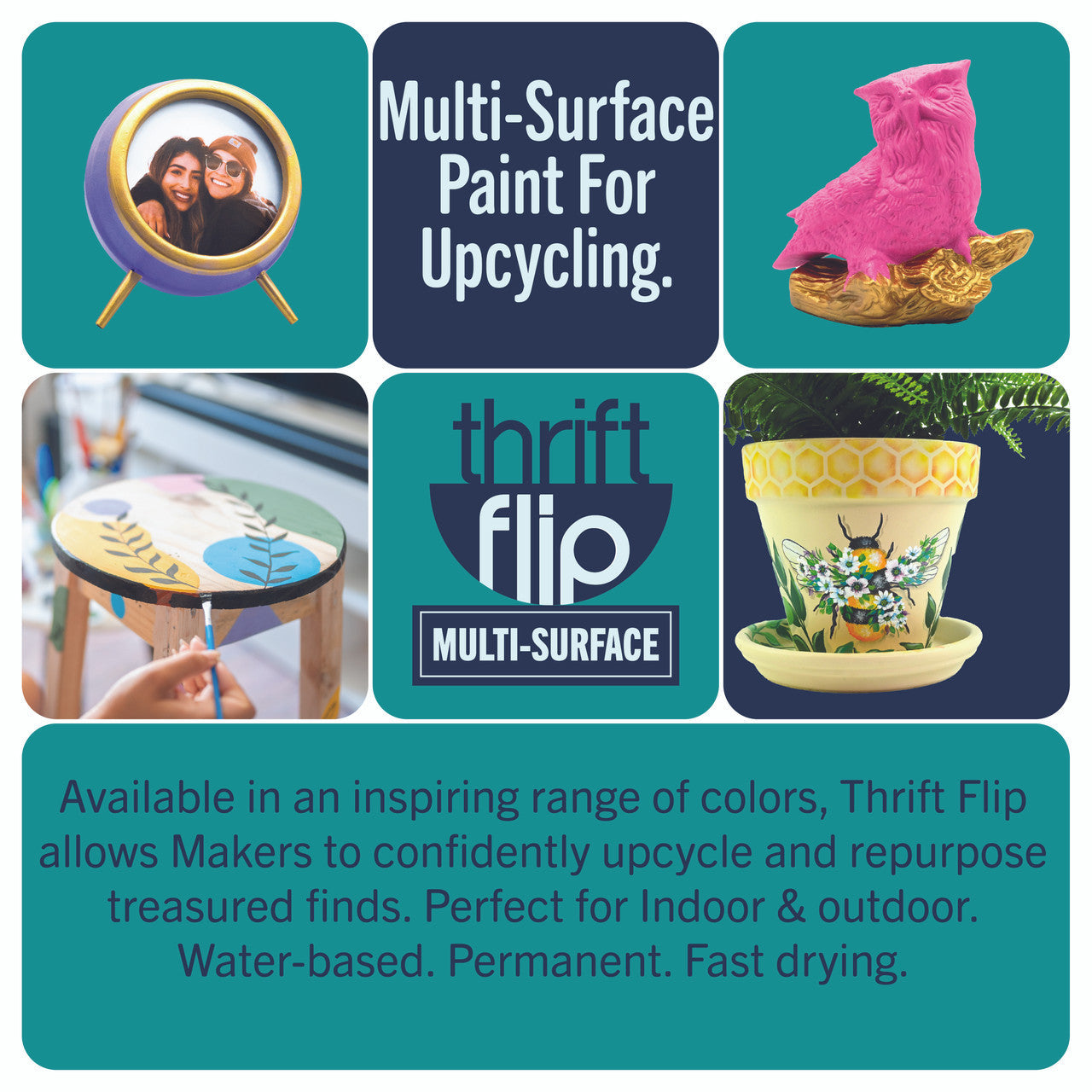Thrift Flip Multi-Surface Paint - DecoArt