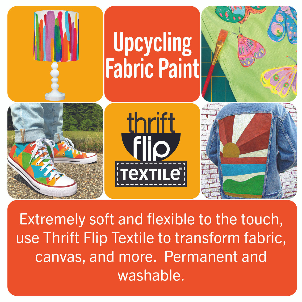 Thrift Flip Textile Paint - DecoArt