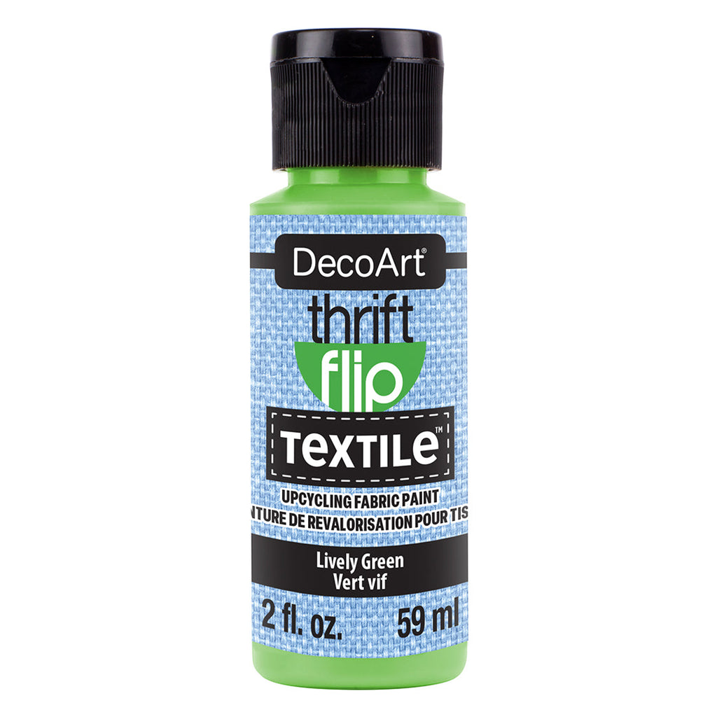 Thrift Flip Textile Paint - DecoArt