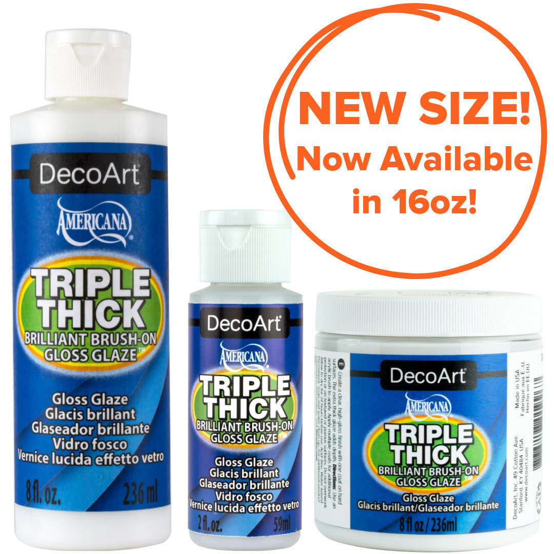 Triple Thick Gloss Glaze - DecoArt