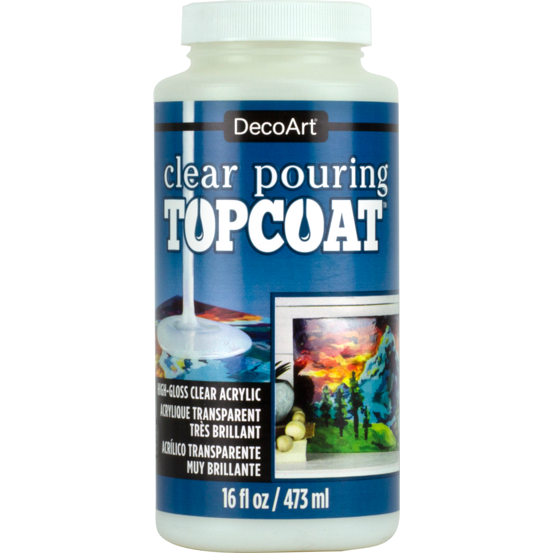 Clear Pouring TopCoat - DecoArt