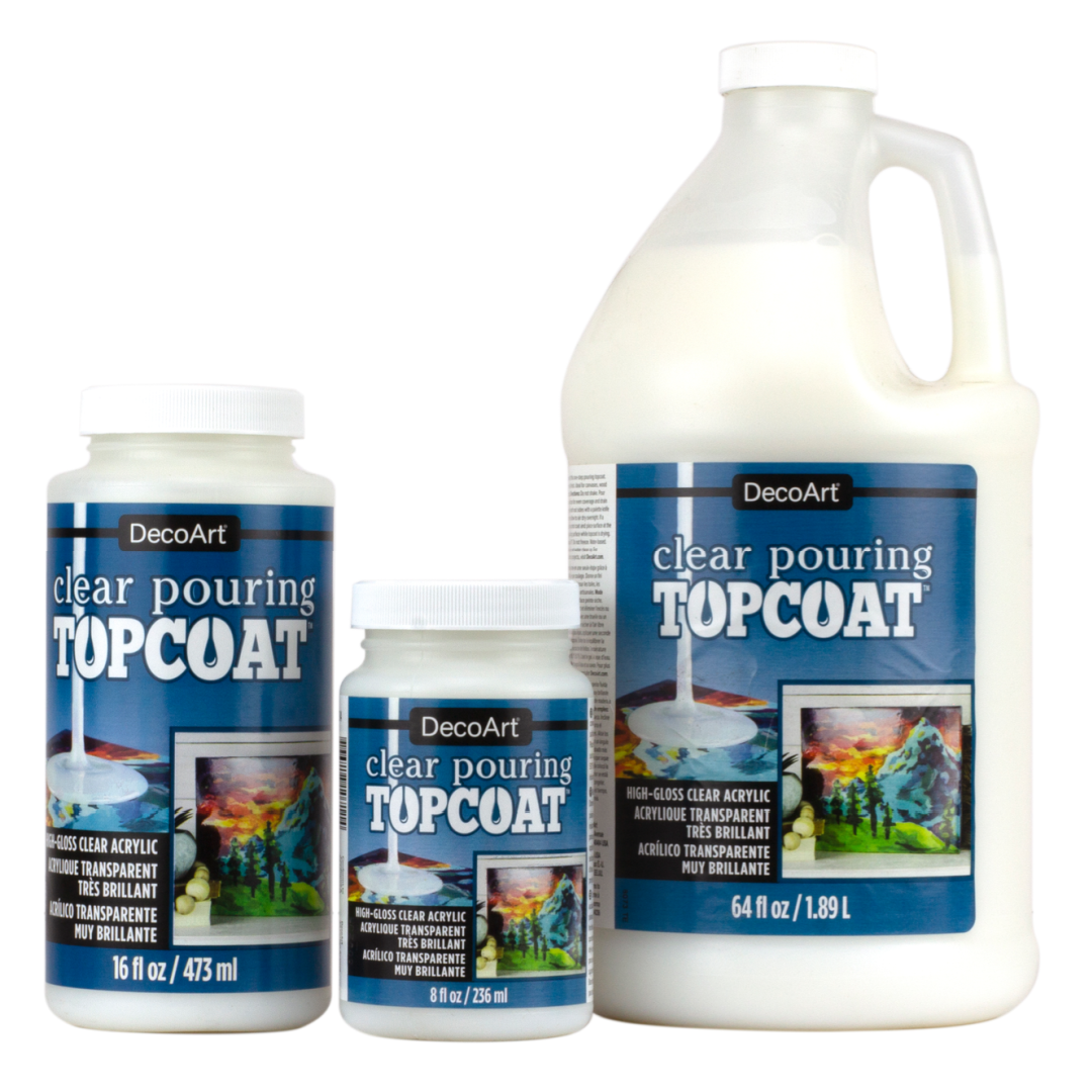 Clear Pouring TopCoat - DecoArt
