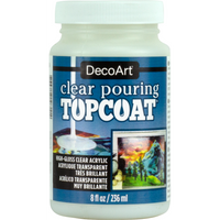 Clear Pouring TopCoat - DecoArt